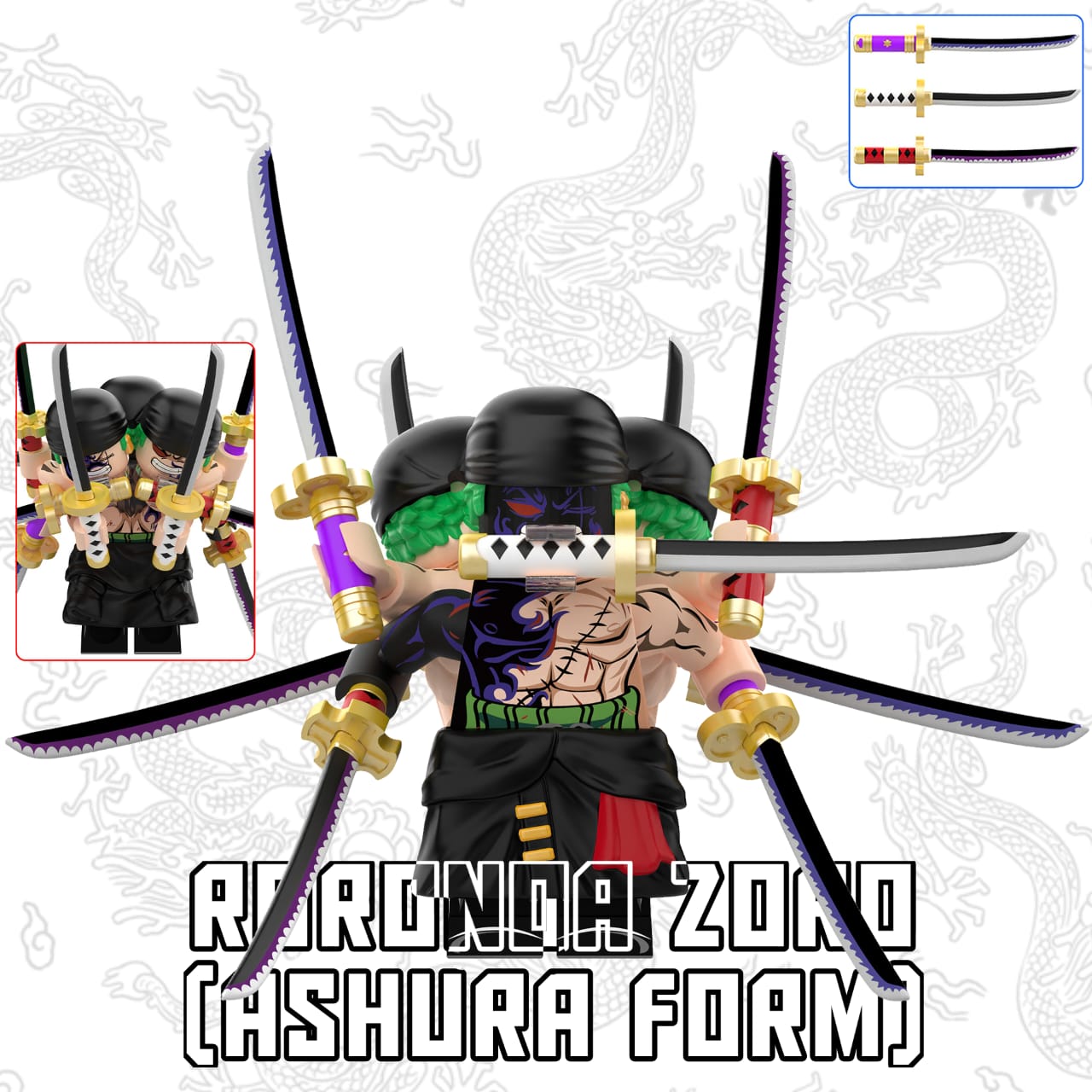Zoro Asura (topless) DY
