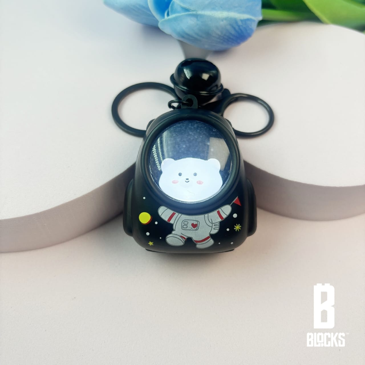 Cute Astro Bear Keyring