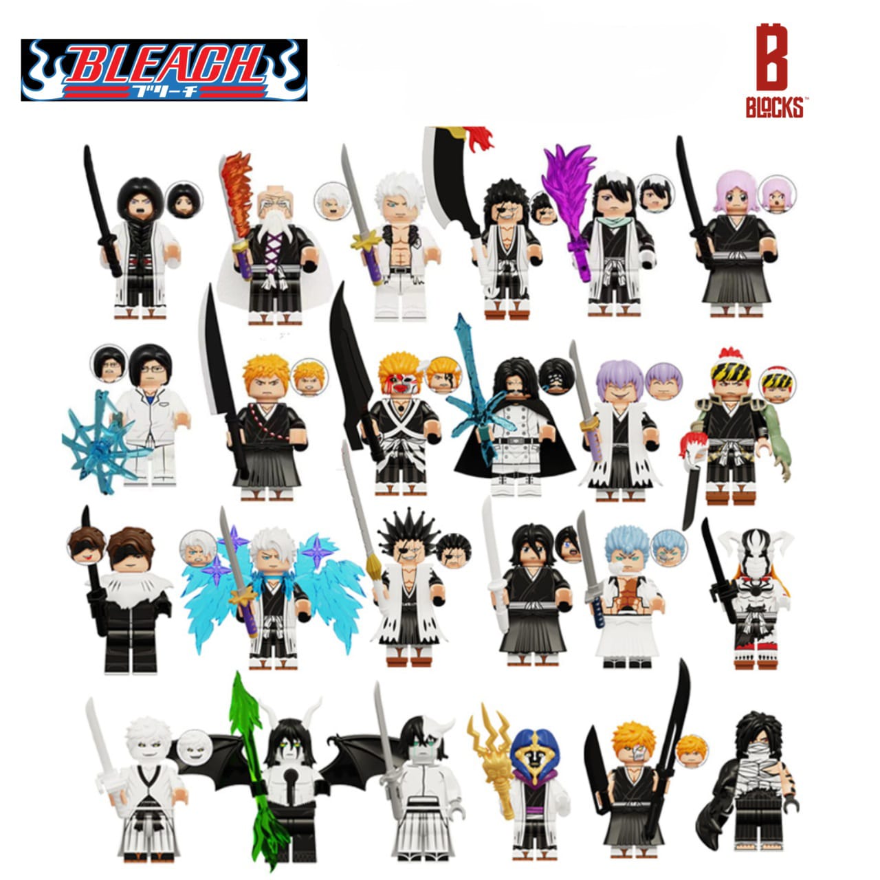 Bleach Set (Any 8 Minifigure)