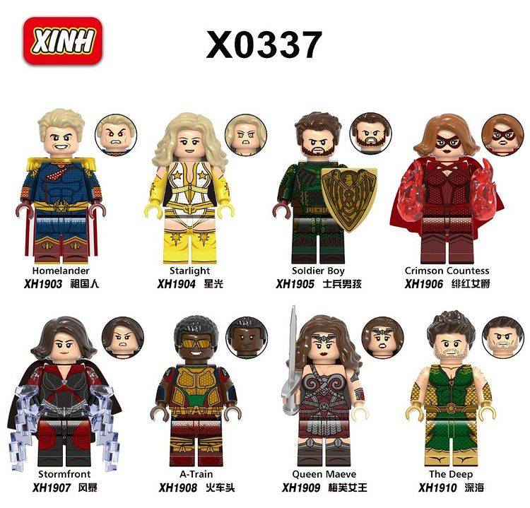 The Boys Set (8 minifigure)