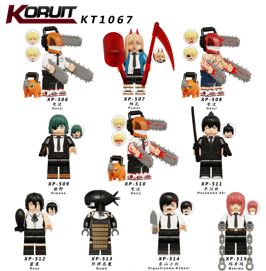 Chainsawman Set (10 Minifigure)