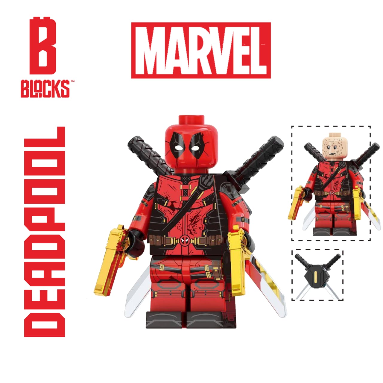 Deadpool Gold Gun v2