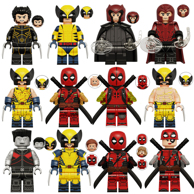 Deadpool & Wolverine Set (Any 8 Minifigure)