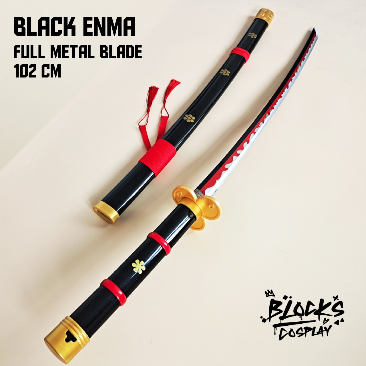 Enma Black Katana [Metal]