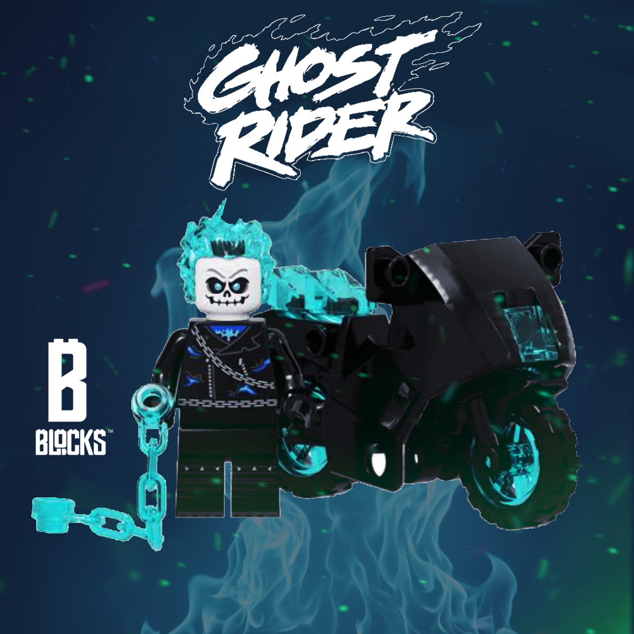 Ghost Rider Blue