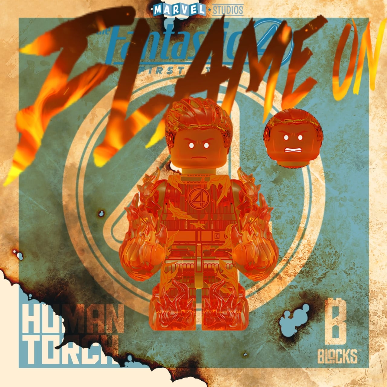 Human Torch Full Fire