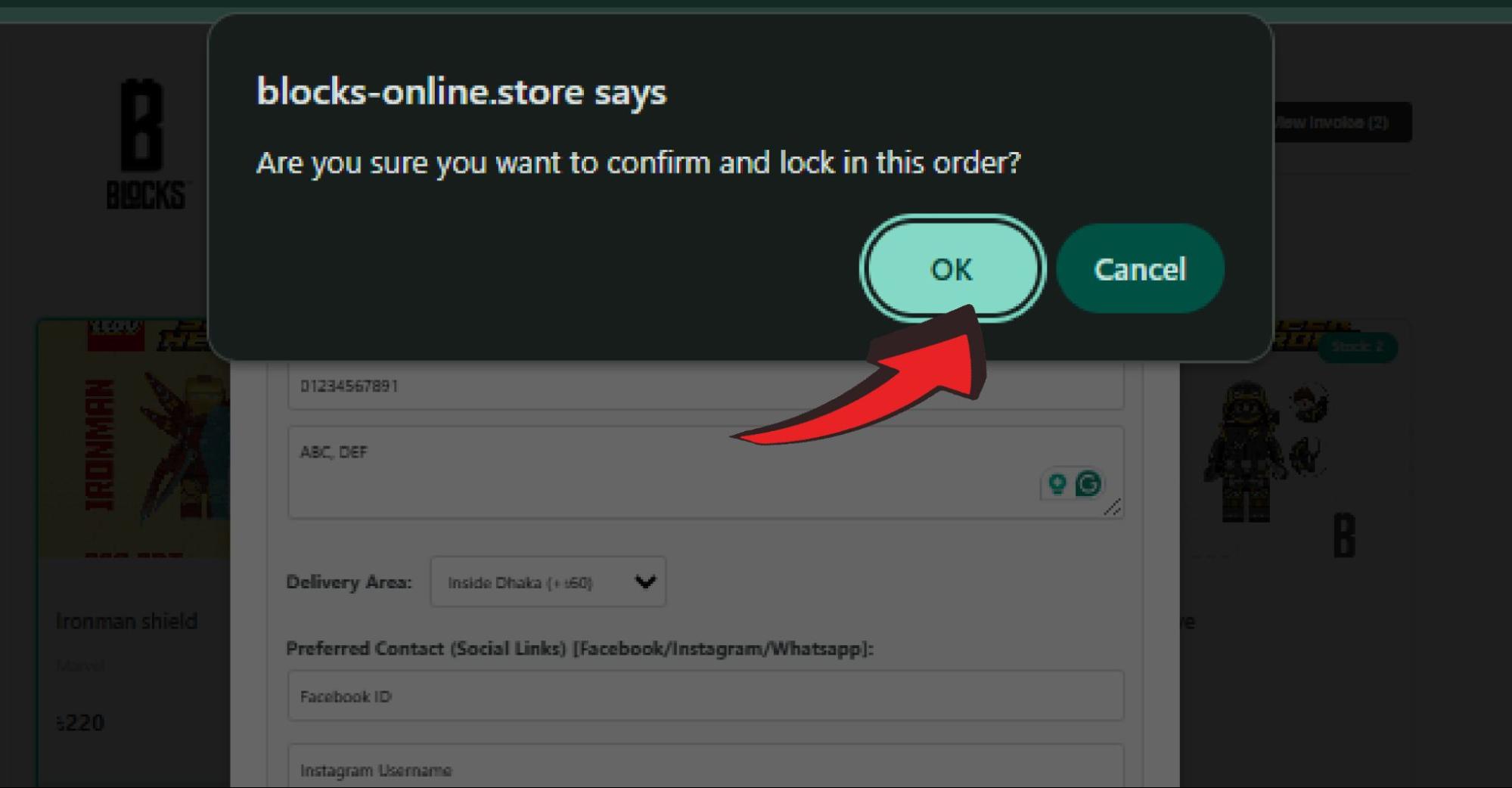 Order Confirmation