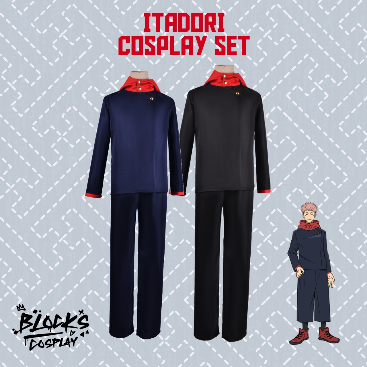Itadori Cosplay Set