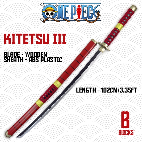 Kitetsu III Katana [Wooden]