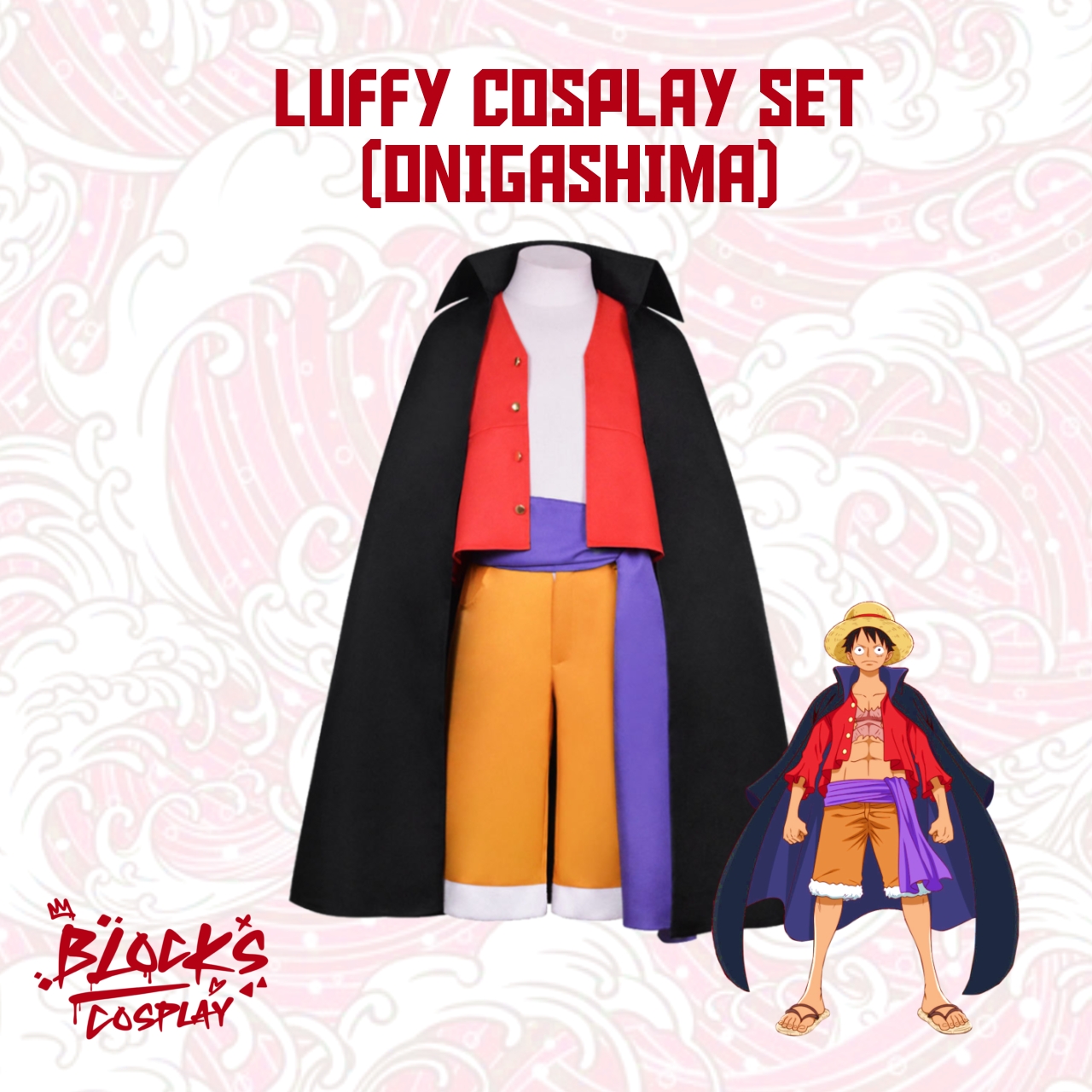 Luffy Cosplay (Onigashima)
