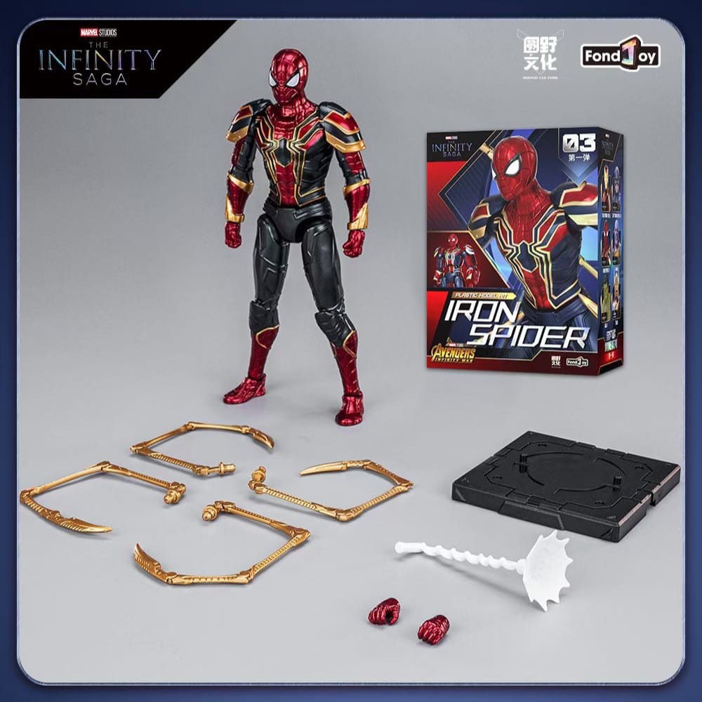 Spiderman 1/12 Plastic Model Kit FondJoy